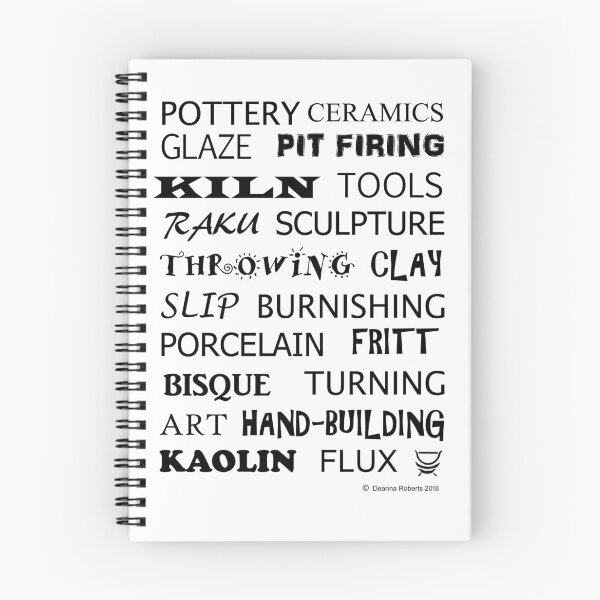 Item preview, POTTERY GLOSSARY designed and sold by Deanna Roberts Studio.