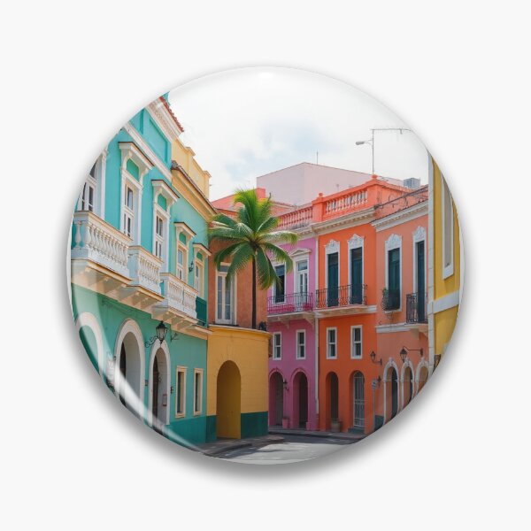 Item preview, Pastel Colonial Buildings designed and sold by Shapeshifter797.