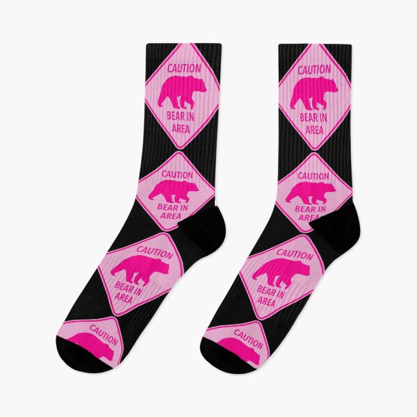 Artikelvorschau, Caution: Bear in Area (pinky pink) entworfen und verkauft von Thelittlelord.