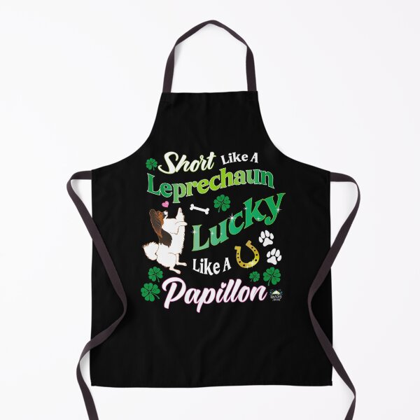 Item preview, Short like a Leprechaun Lucky like a Papillon Dog designed and sold by StressFreeThds.