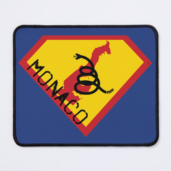 Item preview, Monegasque SHIELD - Freedom Is The Superpower - Modern Gadsden Snake Flag - Dont Tread On Me SUPERHERO MONACO spellout design designed and sold by pelagio.