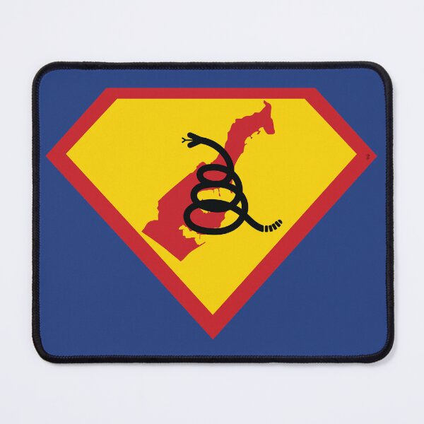 Item preview, Monegasque SHIELD - Freedom Is The Superpower - Modern Gadsden Snake Flag - Dont Tread On Me SUPERHERO MONACO design designed and sold by pelagio.