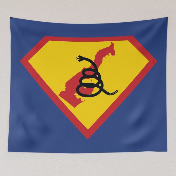 Item preview, Monegasque SHIELD - Freedom Is The Superpower - Modern Gadsden Snake Flag - Dont Tread On Me SUPERHERO MONACO design designed and sold by pelagio.