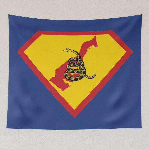 Item preview, Monegasque SHIELD - Freedom Is The Superpower - Gadsden Snake Flag - Dont Tread On Me SUPERHERO MONACO design designed and sold by pelagio.
