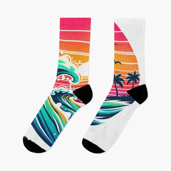 Item preview, Chasing Sunsets & Good Vibes - Retro Aesthetic Summer Travel Design designed and sold by My Joyful Charm Store.