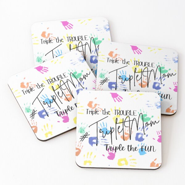 Item preview, #TripletMom designed and sold by LoveGraceValor.