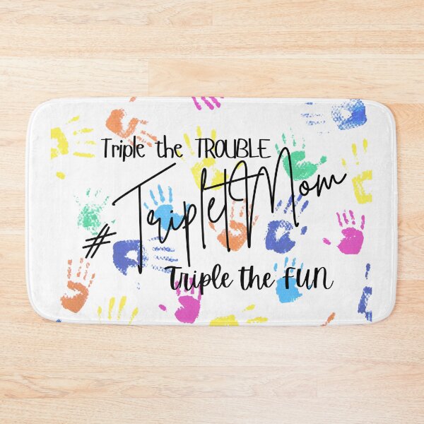 Item preview, #TripletMom designed and sold by LoveGraceValor.