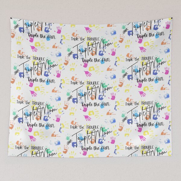 Item preview, #TripletMom designed and sold by LoveGraceValor.
