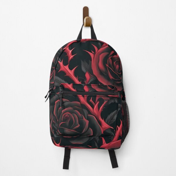 Item preview, Gothic Flower Garden Pattern | Dark Aesthetic Rose designed and sold by UniversalFlair.