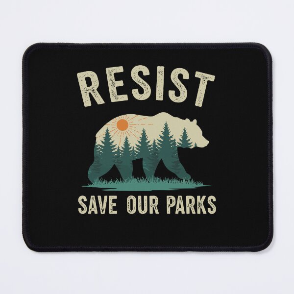 Item preview, Resist Save Our Parks designed and sold by varioarts.