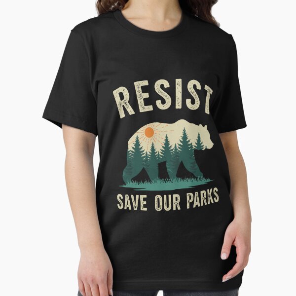Item preview, Resist Save Our Parks designed and sold by varioarts.