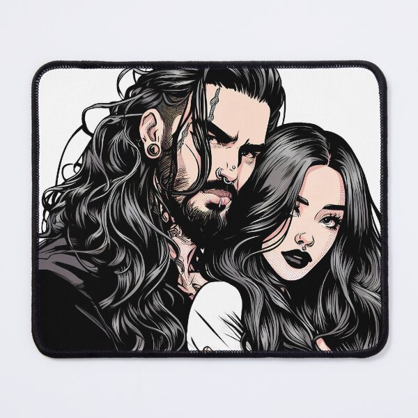 Item preview, Dark couple designed and sold by Priscilla Souza de Alcantara.