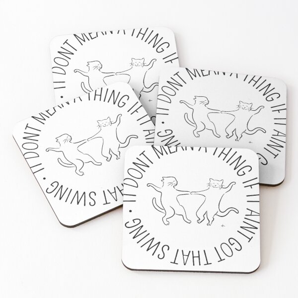 Item preview, Swing Dancing Cats designed and sold by krotkrot.