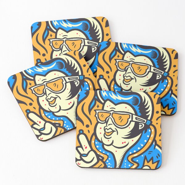 Item preview, Retro Rock King Pop Art designed and sold by Timegraf.