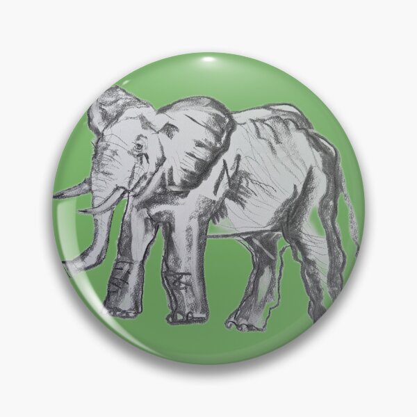 Item preview, The elephant in the room designed and sold by Liz HL Art Shop.