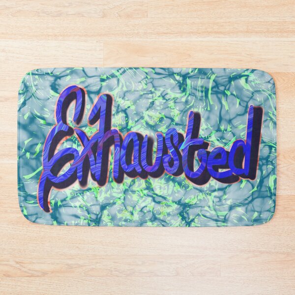 Item preview, Exhausted – Psychedelic Overload designed and sold by aadventures.