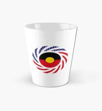 Australian Aboriginal American Multinational Patriot Flag Series Tall Mug