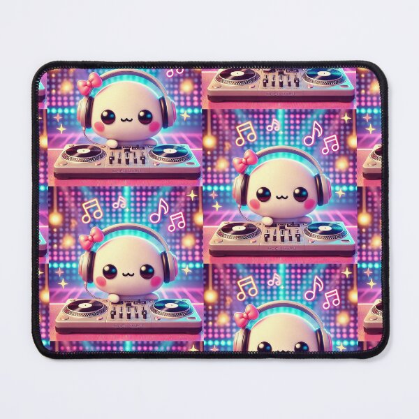 Item preview, “Mochi DJ on the Decks!” designed and sold by Mochimaru .