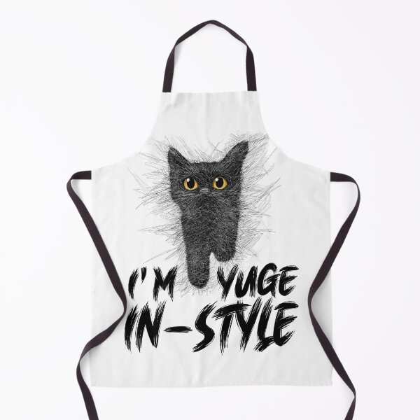 Item preview, Whimsical Midnight Feline Purrfectly Yuge in Style designed and sold by Rocky Mountain Artistry.