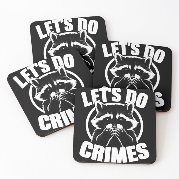 Item preview, Raccoon Let's Do Crime designed and sold by carlesjarod.