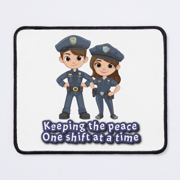 Item preview, Keeping the peace, one shift at a time designed and sold by RahRahsCreation.