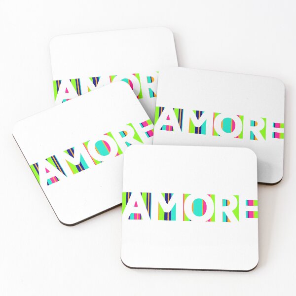 Item preview, AMORE – Bold Italian Love Typography Design designed and sold by Get Kind Creations by:GaryKilmer.
