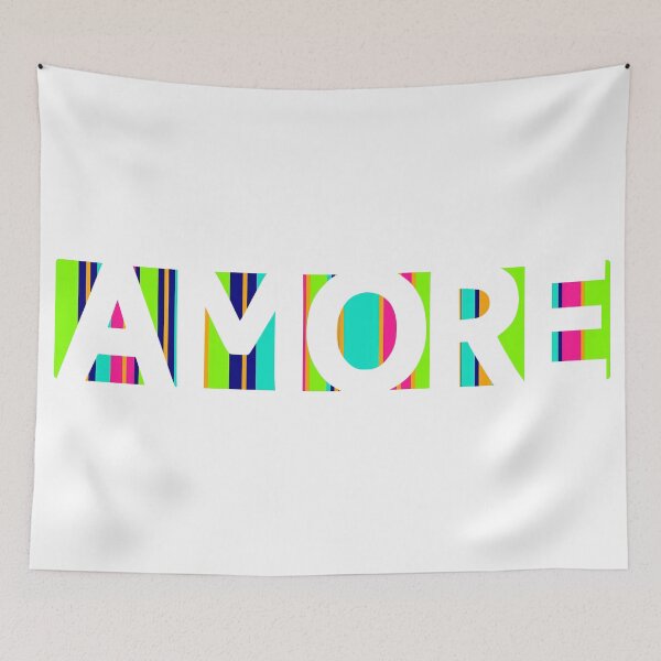 Item preview, AMORE – Bold Italian Love Typography Design designed and sold by Get Kind Creations by:GaryKilmer.