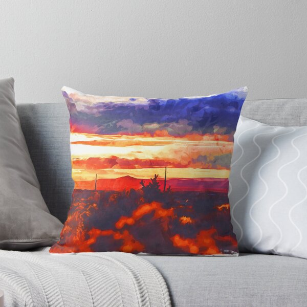 Item preview, Fiery New Mexico Sunset designed and sold by InspireSticker.