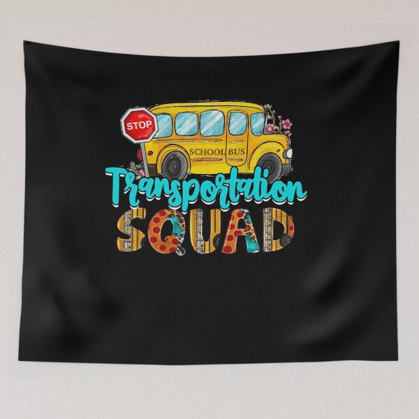 Item preview, Transportation Squad Bus Driver Back To School designed and sold by Dressed For  Duty.