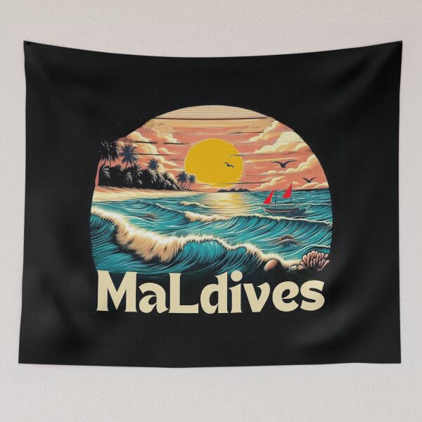 Item preview, Maldives designed and sold by Myra365Art.