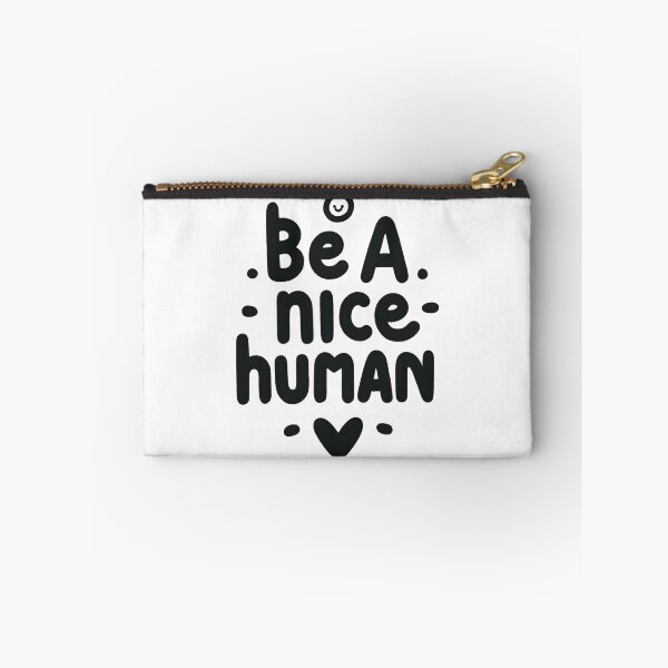 Item preview, Be a Nice Human - Positive Kindness Inspirational Quote Design designed and sold by My Joyful Charm Store.