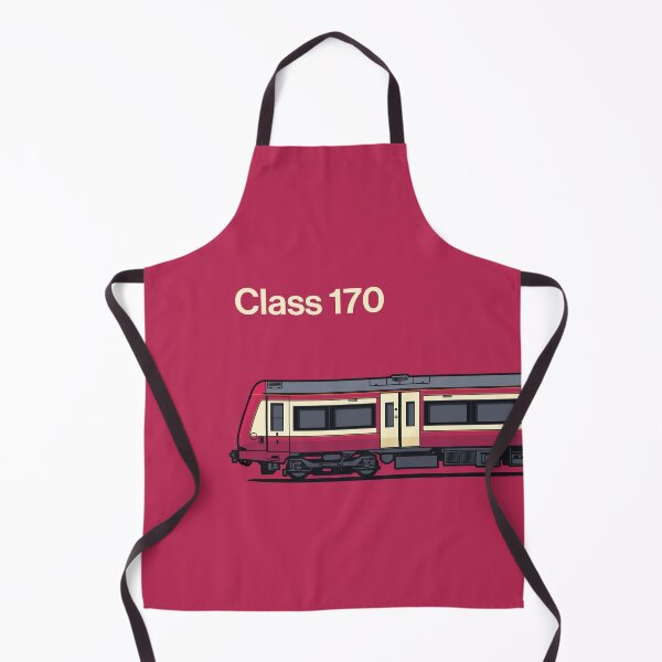Item preview, Class 170 Burgundy Train Side England UK designed and sold by VoodooCircus.