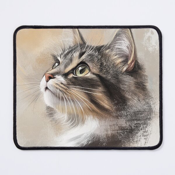 Item preview, Realistic Artistic Cat Sketch designed and sold by WinfinityStudio.