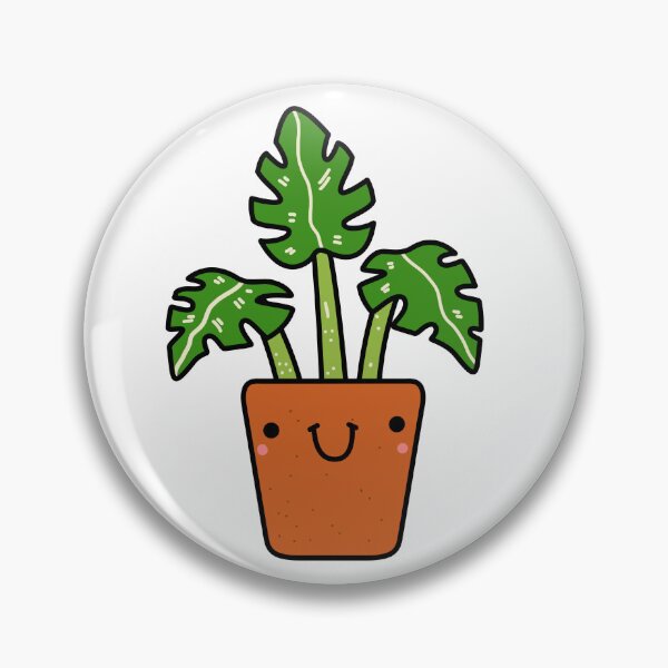 Item preview, Kawaii Monstera Plant Potted Plant designed and sold by kawaiilife.