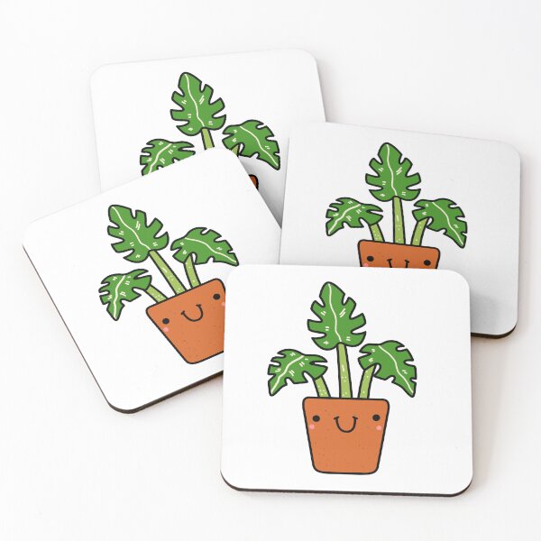 Item preview, Planta Monstera Kawaii Planta en Maceta designed and sold by kawaiilife.