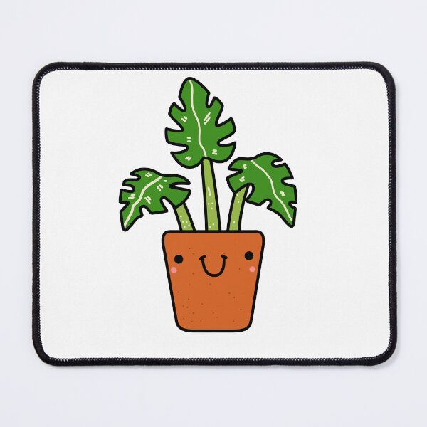 Item preview, Kawaii Monstera Plant Potted Plant designed and sold by kawaiilife.