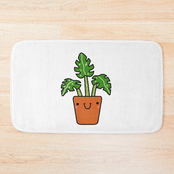 Item preview, Kawaii Monstera Plant Potted Plant designed and sold by kawaiilife.