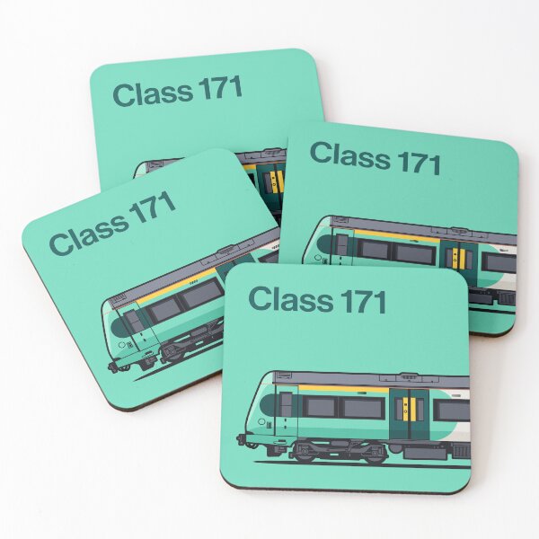 Item preview, Class 171 Mint Train Side England UK designed and sold by VoodooCircus.
