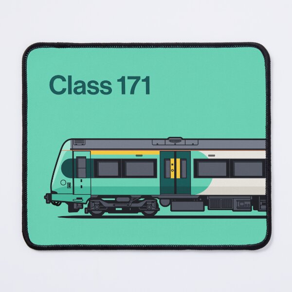 Item preview, Class 171 Mint Train Side England UK designed and sold by VoodooCircus.