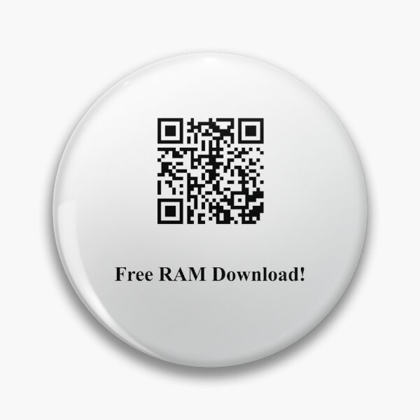 Item preview, Free Ram Download Link (a.k.a rickroll) designed and sold by Unworkmanlike Designs.