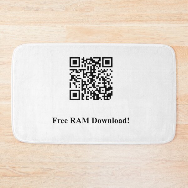 Item preview, Free Ram Download Link (a.k.a rickroll) designed and sold by Unworkmanlike Designs.