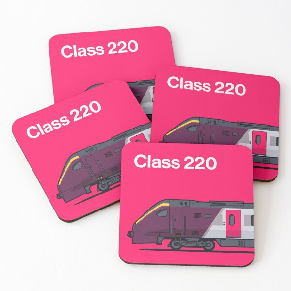 Item preview, Class 220 Train Side England UK designed and sold by VoodooCircus.