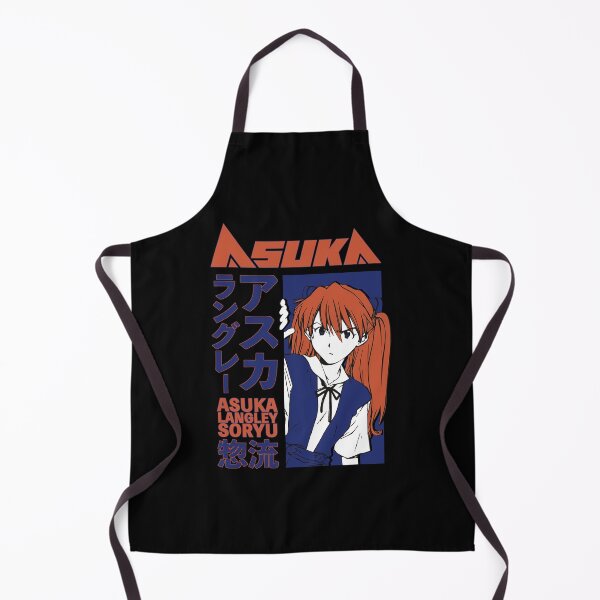 Item preview, Asuka Langley Eva Japanese Aesthetics Red Blue designed and sold by JenniferTroutii.