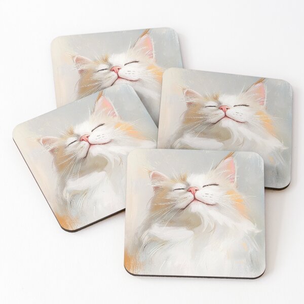 Item preview, Blissful Smiling Cat  designed and sold by WinfinityStudio.