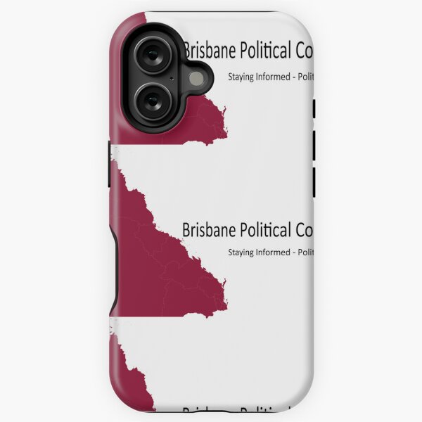 Vista previa del artículo con la obra «Comentarios políticos de Brisbane», diseñado y vendido por QLD-Politics.