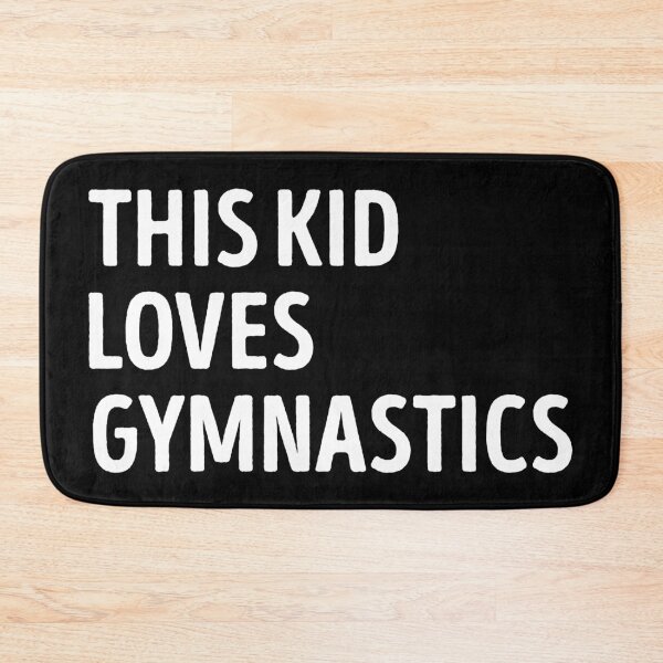 Item preview, This Kid Loves Gymnastics Funny Gymnastics Lover designed and sold by RareBunny.