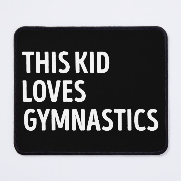 Item preview, This Kid Loves Gymnastics Funny Gymnastics Lover designed and sold by RareBunny.