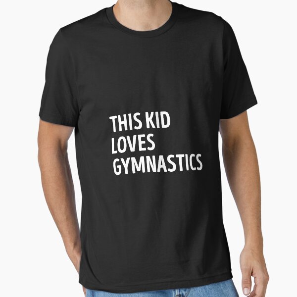 Item preview, This Kid Loves Gymnastics Funny Gymnastics Lover designed and sold by RareBunny.
