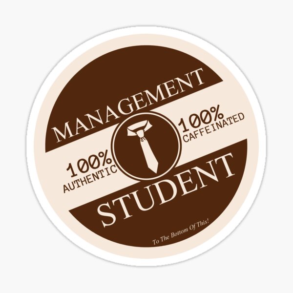 Item preview, Management Student Coffee Label designed and sold by To The Bottom Of This!.