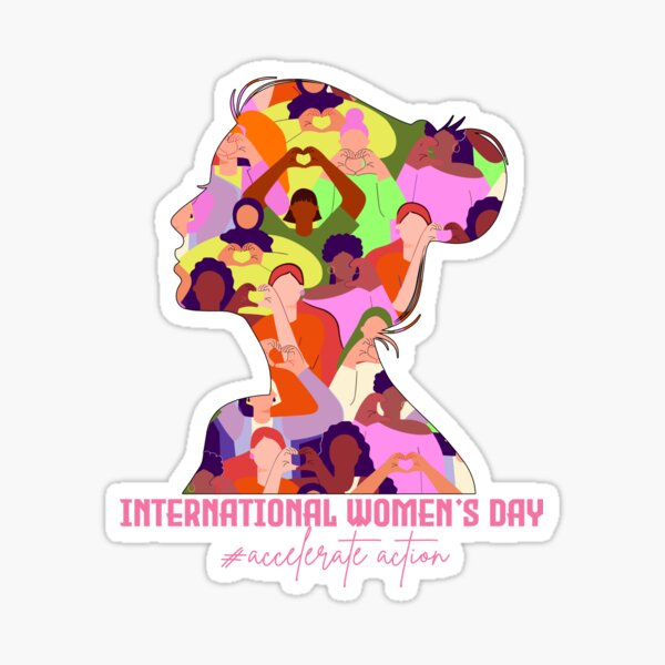 Item preview, International Women's Day 2025 Accelerate Action For Women designed and sold by TynesDesign.